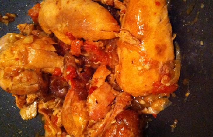 Rgime Dukan (recette minceur) : Cari poulet fum #dukan https://www.proteinaute.com/recette-cari-poulet-fume-13716.html