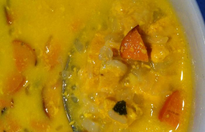 Rgime Dukan (recette minceur) : Soupe de riz de konjac au poulet #dukan https://www.proteinaute.com/recette-soupe-de-riz-de-konjac-au-poulet-13760.html