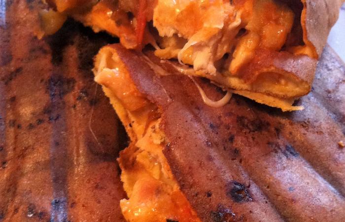 Rgime Dukan (recette minceur) : Tacos poulet et ratatouille #dukan https://www.proteinaute.com/recette-tacos-poulet-et-ratatouille-13809.html