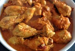 Recette Dukan : Mijot de pilons de poulet tomate/coco
