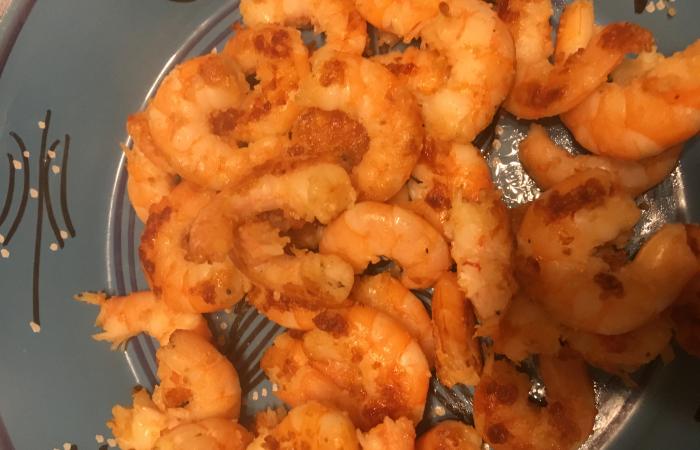 Rgime Dukan (recette minceur) : Crevettes sautes  l'ail #dukan https://www.proteinaute.com/recette-crevettes-sautees-a-l-ail-14063.html