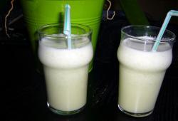 Photo Dukan Soupe milk-shake au concombre et  la menthe