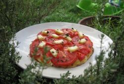 Recette Dukan : Tarte fine  la tomate