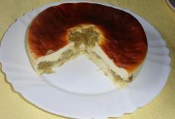 Photo Dukan Cheesecake vanille et rhubarbe