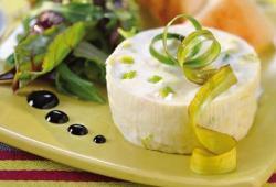 Rgime Dukan, la recette Bavarois de poireaux au fromage frais