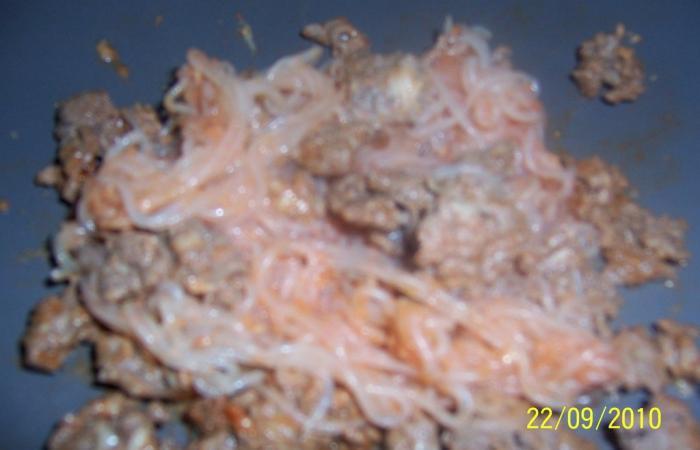 Régime Dukan (recette minceur) : Vermicelles de konjac bolognaise #dukan https://www.proteinaute.com/recette-vermicelles-de-konjac-bolognaise-2467.html