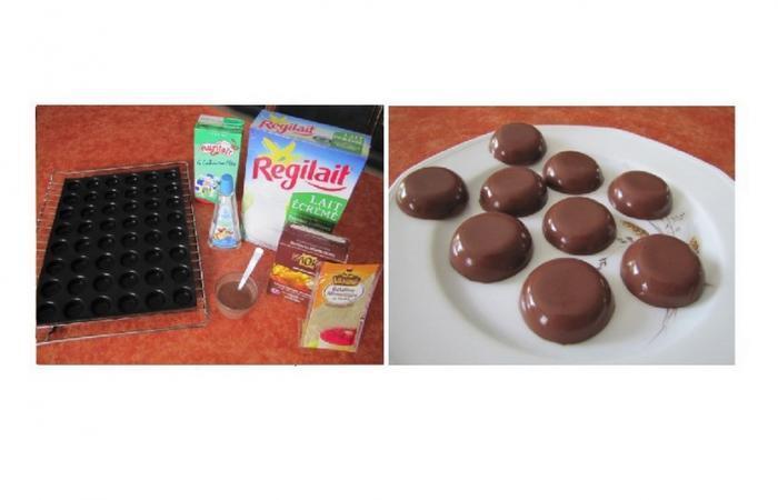 Rgime Dukan (recette minceur) : Bonbons: chocolat au lait - glatine #dukan https://www.proteinaute.com/recette-bonbons-chocolat-au-lait-gelatine-2510.html