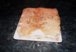 Rgime Dukan, la recette Mille-feuille de saumon  l'aneth