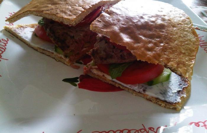 Rgime Dukan (recette minceur) : Sandwich faon Dukan #dukan https://www.proteinaute.com/recette-sandwich-facon-dukan-2804.html