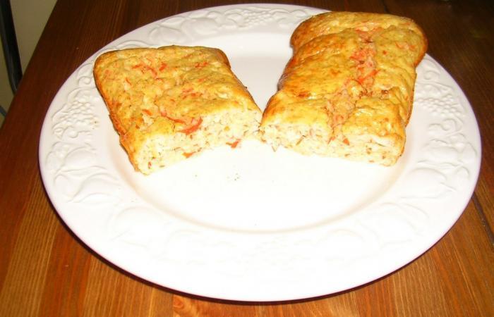 Rgime Dukan (recette minceur) : Cake lger sans tolr au surimi #dukan https://www.proteinaute.com/recette-cake-leger-sans-tolere-au-surimi-2947.html