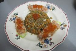 Rgime Dukan, la recette Tartare de saumon et sa concasse de crudits