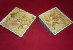 Rgime Dukan, la recette Flans de courgettes et saumon