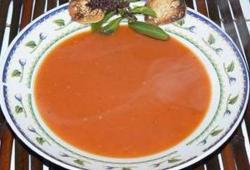 Recette Dukan : Soupe  la tomate