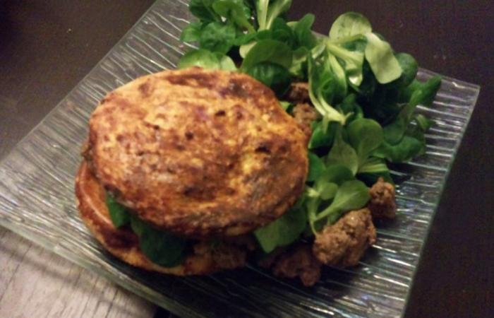 Rgime Dukan (recette minceur) : Hamburger Miam #dukan https://www.proteinaute.com/recette-hamburger-miam-3548.html