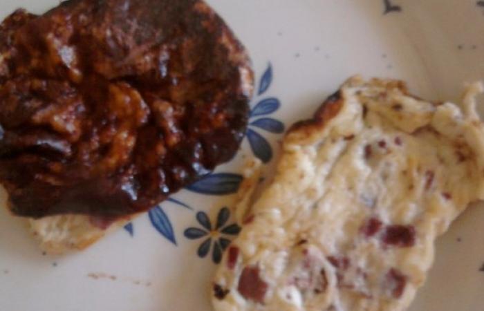 Régime Dukan (recette minceur) : Croc'Grisons #dukan https://www.proteinaute.com/recette-croc-grisons-3617.html