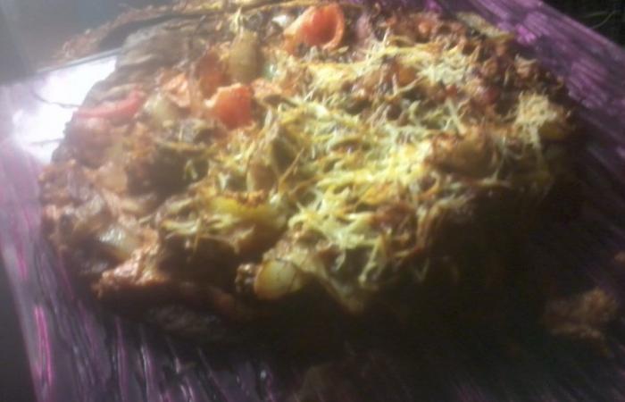 Rgime Dukan (recette minceur) : Pizza pte sans son casse bidon #dukan https://www.proteinaute.com/recette-pizza-pate-sans-son-casse-bidon-3811.html