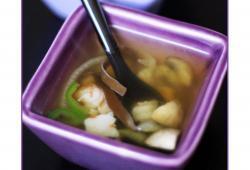 Recette Dukan : Soupe vietnamienne aux crevettes