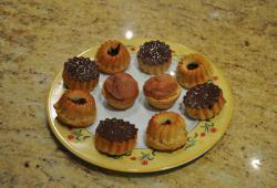 Recette Dukan : Muffins aux baies de goji nappage dudutella