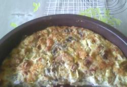 Rgime Dukan, la recette Quiche poireaux/champignons