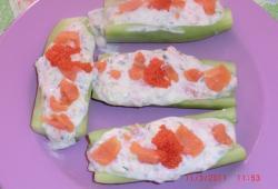 Recette Dukan : Barquette de concombre au saumon fum