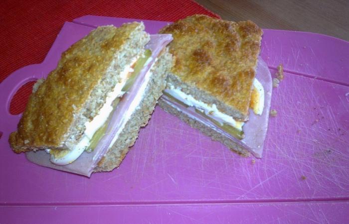 Rgime Dukan (recette minceur) : Club sandwich ketchup #dukan https://www.proteinaute.com/recette-club-sandwich-ketchup-3992.html