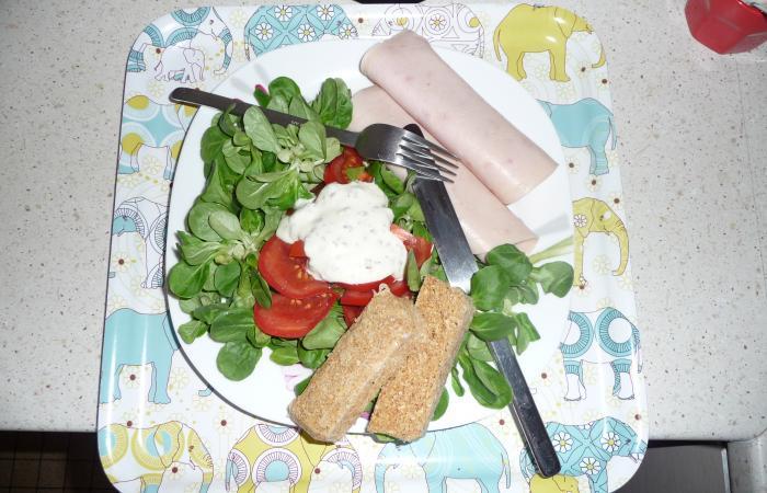 Rgime Dukan (recette minceur) : Salade de mche #dukan https://www.proteinaute.com/recette-salade-de-mache-40.html