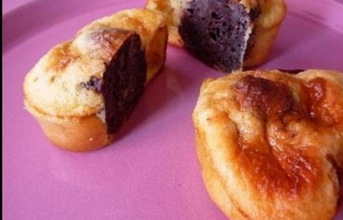 Rgime Dukan (recette minceur) : Muffins au coeur dudutella #dukan https://www.proteinaute.com/recette-muffins-au-coeur-dudutella-4190.html