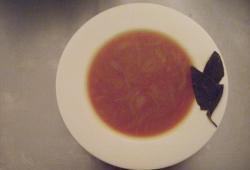 Rgime Dukan, la recette Bouillon et coulis de tomate