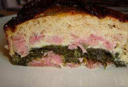 Recette Dukan : Cake jambon, pinard et carrs frais 