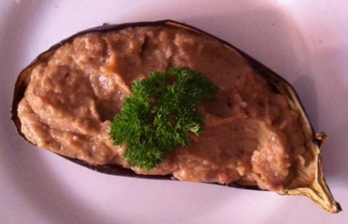Rgime Dukan (recette minceur) : Pure d'aubergine #dukan https://www.proteinaute.com/recette-puree-d-aubergine-430.html