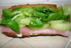 Recette Dukan : Sandwich trop bon  la cancoillote