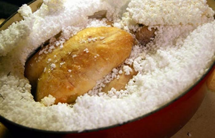 Rgime Dukan (recette minceur) : Poulet en croute de sel #dukan https://www.proteinaute.com/recette-poulet-en-croute-de-sel-4414.html