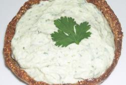 Rgime Dukan, la recette Tarte fromagre aux herbes du jardin