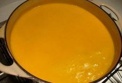 Recette Dukan : Soupe de potiron crmeuse aux crevettes