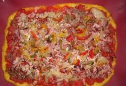 Rgime Dukan, la recette Pizza  la polenta
