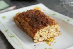 Recette Dukan : Cake  la viande de grisons/poulet/oignons trop bon
