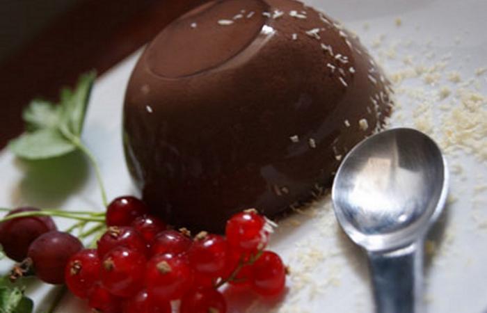 Rgime Dukan (recette minceur) : Dome coco-chocolat #dukan https://www.proteinaute.com/recette-dome-coco-chocolat-4975.html