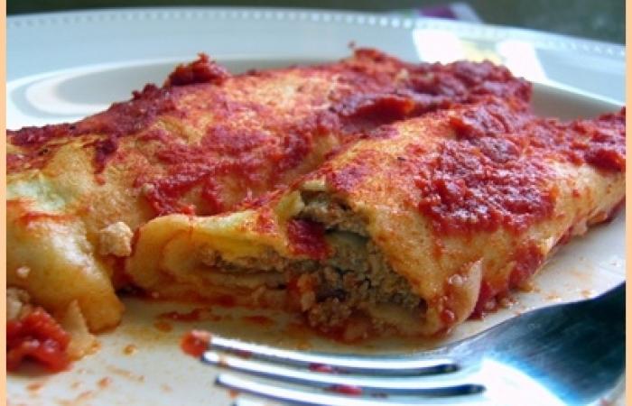 Rgime Dukan (recette minceur) : Cannelloni  l'italienne #dukan https://www.proteinaute.com/recette-cannelloni-a-l-italienne-5017.html