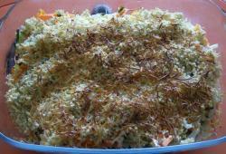 Recette Dukan : Gratin de julienne de lgumes et de quinoa bio