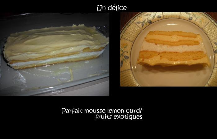Rgime Dukan (recette minceur) : Parfait mousse lemon curd - fruits exotiques #dukan https://www.proteinaute.com/recette-parfait-mousse-lemon-curd-fruits-exotiques-5054.html
