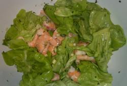Recette Dukan : Salade Tha aux crevettes