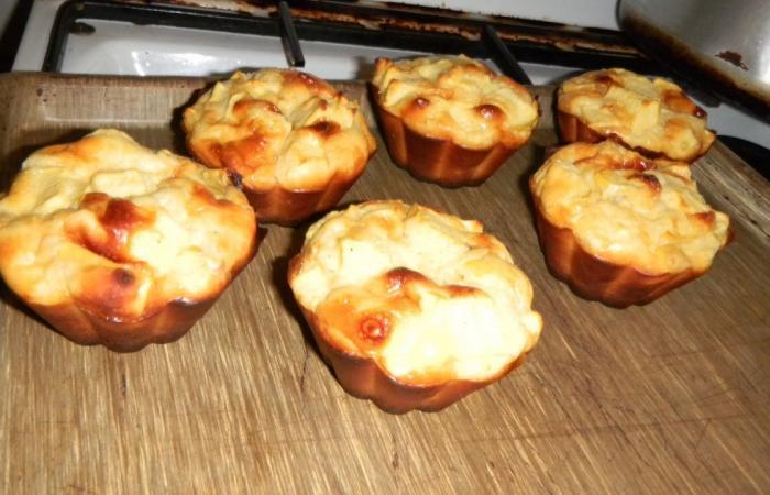 Rgime Dukan (recette minceur) : Muffins aux pommes #dukan https://www.proteinaute.com/recette-muffins-aux-pommes-5296.html