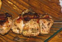 Recette Dukan : Brochettes de poulet marin aux pices et au citron vert