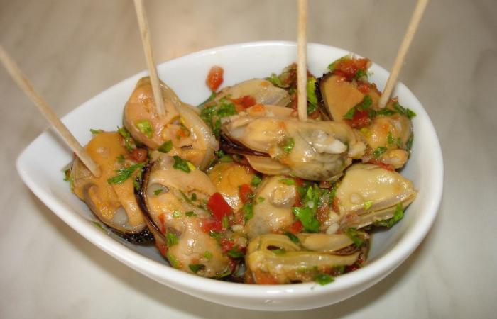 Rgime Dukan (recette minceur) : Moules marines pour l'apro ou salades #dukan https://www.proteinaute.com/recette-moules-marinees-pour-l-apero-ou-salades-5388.html