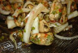 Rgime Dukan, la recette Salade de moules marines  l'oignon doux