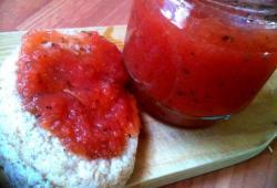 Rgime Dukan, la recette Confiture tomate  / vanille et basilic