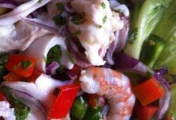 Recette Dukan : Ceviche (salade marine de la mer)