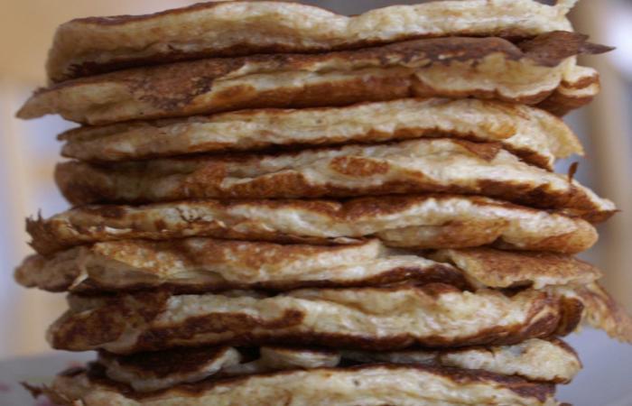 Rgime Dukan (recette minceur) : Pancakes #dukan https://www.proteinaute.com/recette-pancakes-6047.html