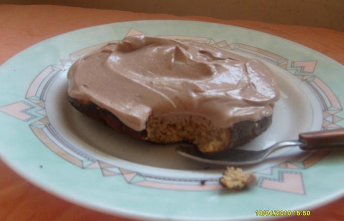 Rgime Dukan (recette minceur) : Tarte  la crme chocolat #dukan https://www.proteinaute.com/recette-tarte-a-la-creme-chocolat-606.html