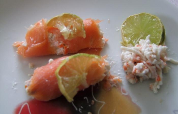 Rgime Dukan (recette minceur) : Sushi de saumon fum au surimi crmeux #dukan https://www.proteinaute.com/recette-sushi-de-saumon-fume-au-surimi-cremeux-6160.html